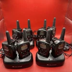 Lot Of 8 Midland X-tra Talk LXT500PA 2 Way Radio W/chargers Belt Clip No Battery. Fixed Price $185.99.