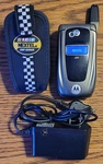 Motorola I850 - Gray And Black ( Nextel ) Rare Ptt Iden Flip Phone Bundled. Fixed Price $56.94.