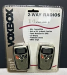 Vintage Audiovox Voxbox 2-WAY Radio 14 Channel Led Display Mile Range Nos. Fixed Price $19.99.