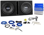 Mtx Magnum MB210SP 800W Dual Subwoofers+vented Box/amp Package+amp Kit. Fixed Price $213.95.