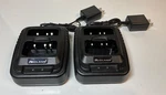 Midland Desktop Charger Model BDC200 Lot Of Two. Fixed Price $19.99.