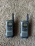 Motorola Talkabout Two-way T200 Mile Range Set W/ Batteries (2 Radios). Fixed Price $44.00.