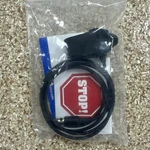 4' Foot Straight Cord Co-driver Passenger 3-PIN Push To Talk Ptt Cable Intercoms. Fixed Price $44.99.