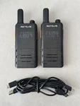 2 Pack Retevis B3H Frs Uhf Walkie Talkies Two Way Radios W/charging Cables. Fixed Price $29.95.