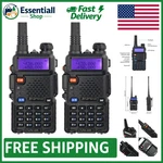 UV-5R Dual Band Ham Radio Walkie Talkie Set Reliable 2-PACK For Adventures. Fixed Price $51.29.
