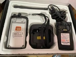 Pair Of Tekk X-700U 2 Way Radio Walkie Talkies With Clips Power Adapter Charger. Fixed Price $56.25.