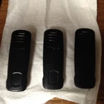 Lot Of 3 Motorola/vertex STANDARD...CLIP-20...AAH12X501... Belt Clips...used. Fixed Price $18.00.