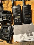 Motorola RDV2080D Rdx Series Vhf Two-way Radios Channel Monitor With Chargers. Fixed Price $68.00.