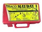 Kraco Mayday 1 Emergency Two-way Channel Radio KCB-4006 With Case Untested. Fixed Price $25.00.