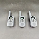 Onn. 22-CHANNEL 2-WAY Radios Walkie Talkies 3-PACK Gray Noaa Weather Alert. Fixed Price $14.95.