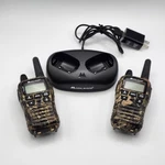 Midland T75VP3 X-talker Gmrs Handheld 2-WAY Radios Camo W/ Charger Base Tested. Fixed Price $48.90.