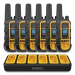 Dewalt 2W 22-CHANNEL Two-way Radios DXFRS800-BCH6B 6PCS. Fixed Price $640.00.