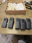 Five Motorola PR860 35-50 Mhz Low Band Two Way Radio. Fixed Price $500.00.