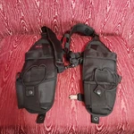 X-fire Dual Portable Radio Chest Rig Harness Wtool Pockets &3M Reflective Black. Fixed Price $29.99.