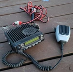 Icom 50 Watt IC-F521 Vhf Emergency Radio W/ Bracket & HM-148 Mic. Fixed Price $159.99.
