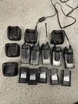 Lot Of 5 Icom: IC-F4031S Radios & BC-171 Charging Cradles, 2 Pwr Cords. Fixed Price $199.00.