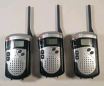Audiovox FR240T Walkie Talkie Way Radio Set Of 3 Clip-on Family Working. Fixed Price $21.84.
