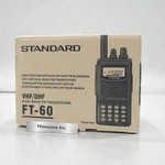 Yaesu FT-60 5W Dual Band 144/430MHZ Fm Amateur Radio Handheld Transceiver. Fixed Price $183.80.