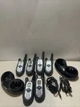 6 Motorola FV500 Two Way Radios W/ 2 Charger & Rechargeable Batteries. Fixed Price $75.19.