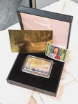 Jesus 10 Commandments Silver Gold Bar Coa Box Coin Stamp Case Cross Xmas Uk. Fixed Price $53.29.
