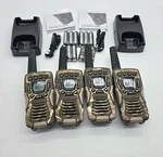 4 Cobra CXT1095 Flt 22-CHANNEL Waterproof Walkie Talkie 2-WAY Radio Camo. Fixed Price $59.99.