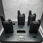 Lot Of 4 Retevis Retc 15 RT22 Two-way Uhf Hand Held Mobile Radio Walkie Talkies. Fixed Price $74.99.