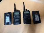 2X Vertex Standard EVX-534-G7-5 Two-way Radio EVX-531 W/batteries. Fixed Price $129.00.