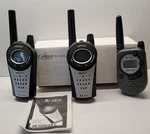 Cobra Microtalk Walkie Talkies Set, Lot Of 3, Working, Lost Charger. Fixed Price $10.00.