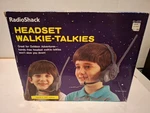 Radio Shack Vintage Space Patrol Two Way Headset Walkie-talkie Of 2 Rare. Fixed Price $19.95.