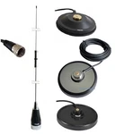 Vhf 136-174MHZ Wideband Dbd Mobile Antenna Magnet Mount PL259 Connector 1159WB. Fixed Price $34.99.