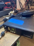 Motorola Radius 10 Meter 40-50 Watt 16 Channel Programmed Mobile Ham Radio. Fixed Price $180.00.