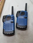 General Electric 3-5873 Blue Fm Two-way Radio Walkie Talkie One Works. Fixed Price $13.99.
