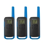 Motorola Solutions T270TP Two-way Radio Black W/blue 3-PACK. Fixed Price $94.99.