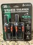 Cobra Walkie Talkies ACXT145 Rechargeable 16-MILE Range Two-way Radio. Fixed Price $21.60.