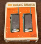 Sears X2 Walkie Talkies 49-24251 Vintage May 1975 W/ Box Manual Pair. Fixed Price $49.99.