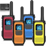 Walkie Talkies, Nxgket 4 Pack Long 1BLUE & 1ORANGE 1RED 1YELLOW. Fixed Price $65.58.