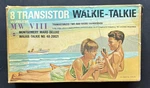 Vtg Montgomery Ward 8-TRANSISTOR Walkie Talkie Box Only Mw Viii Display Original. Fixed Price $6.95.