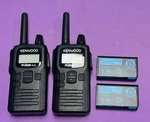 Lot Of 2 Kenwood PKT-300-K Protalk Xls Uhf Business Radios W/batteries. Fixed Price $175.00.