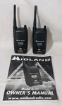 2 Unit Midland G-11 Two Way Radios Walkie Talkies 15 Channel Gmrs Tested. Fixed Price $27.99.