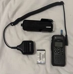 Motorola DTR410 Digital Portable Radio Fhss With Battery, Clip, Microphone. Fixed Price $94.38.