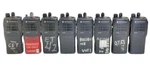 Lot Of 9 Motorola GP340 PW502C Mixed Models Two Way Radio -*please Read & See. Fixed Price $120.00.
