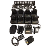 10X Lot Motorola Minitor Iii (3) Two Channel Uhf Pagers + Chargers Batteries. Fixed Price $88.00.