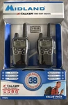 Midland X-talker 36-CHANNEL Two-way Uhf Radio Walkie Talkie ( 2 Piece) #T71VP3. Fixed Price $64.95.
