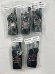 Lot Of 5 Motorola GS1810BKN8BB Handheld Walkie Talkie Radios W/ Batteries Clips. Fixed Price $249.99.
