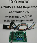 Gmrs Repeater Controller, Cw Id For Motorola Cdm, GM300, CDM1250, Wired, Prog. Fixed Price $159.95.