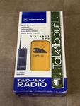 Motorola Talkabout Distance Dps Uhf Handheld Radios Yellow/black Push. Fixed Price $199.99.