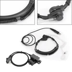 7.1MM Big Plug Tactical Throat Mic Headset For Hytera TC-508 TC-510 TC-518. Fixed Price $28.78.