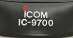 Icom IC-9700 With SP-38 Signature Series Amateur Radio Dust Cover. Fixed Price $32.00.