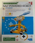 4M Green Science Salt Powered Robot Kit Sealed New Ships Free In The Usa. Fixed Price $19.99.