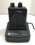Motorola Minitor (5) Vhf 2-CHANNEL Stored Voice Pager 151-158.9975 Mhz. Fixed Price $109.99.